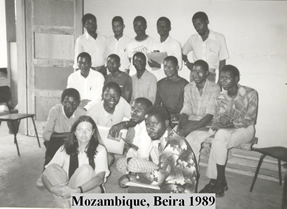 Mozambique Beira 1989 Educación Adultos Marcela Ballara
